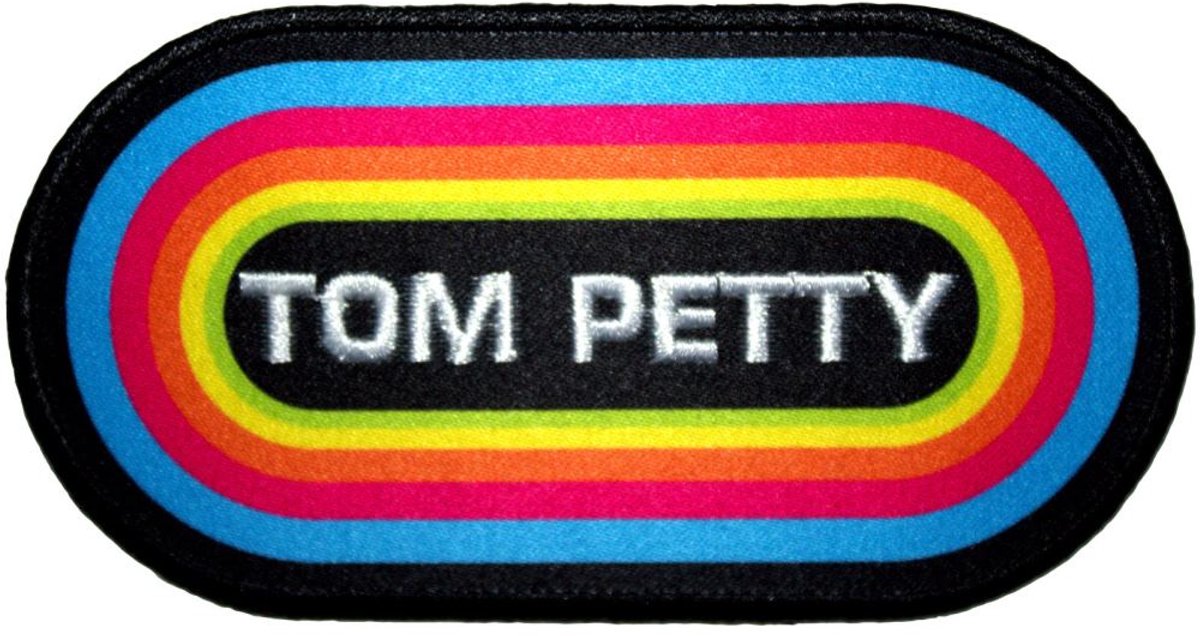 Tom Petty & The Heartbreakers - Retro Button Patch - Multicolours