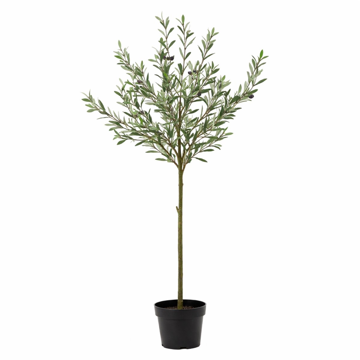 Trendyplants - Kunst Olijfboom - Olijfboom - Kunstplant - Hoogte 150cm - Potmaat Ø19cm