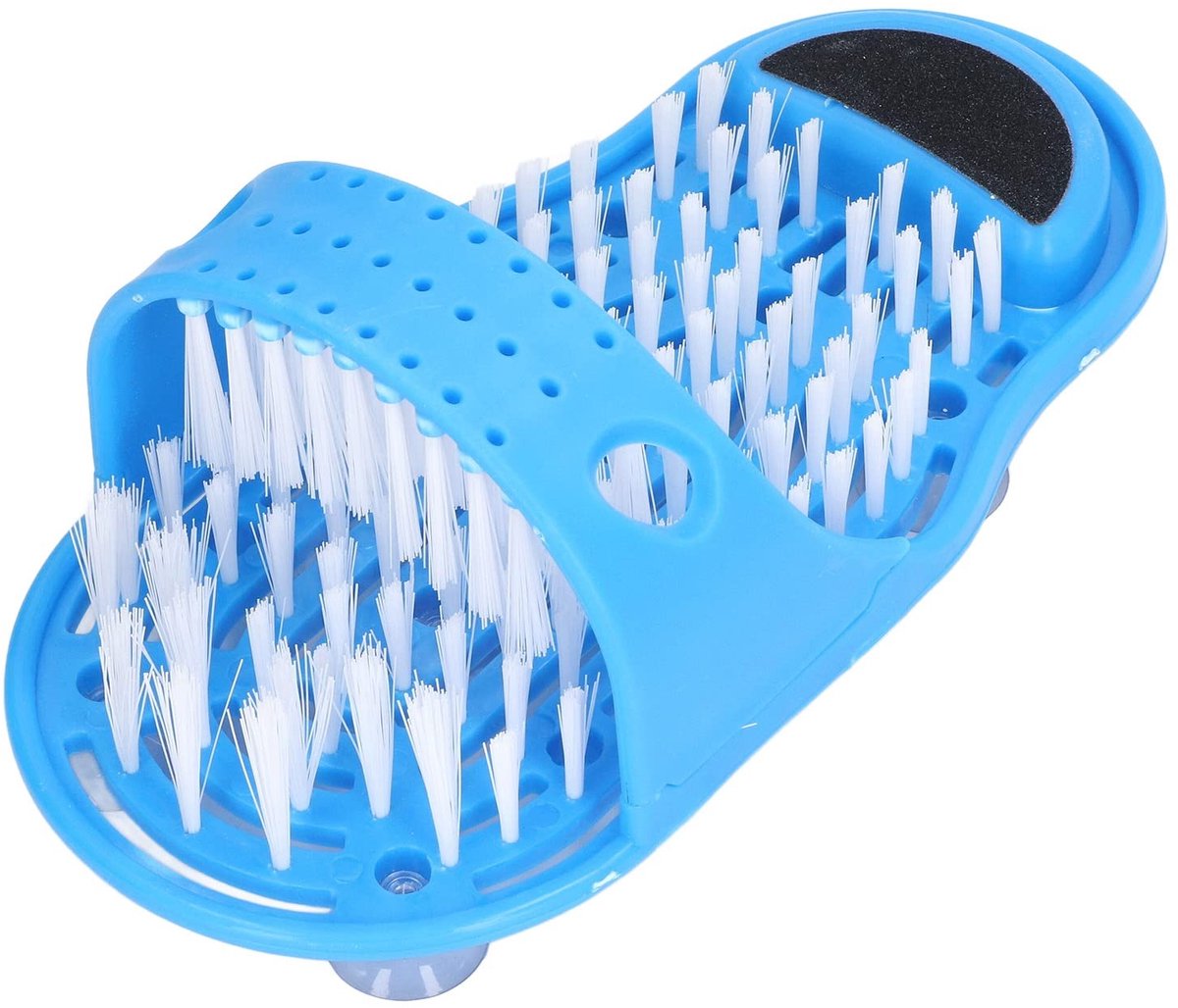 Dailygoods- Voetschrobmachine Antislip Zuignappen - Douchevoetschrobmachine - Voetenreiniger - Spa Massage - Exfoliërende Reiniging - Duurzame Borstelharen