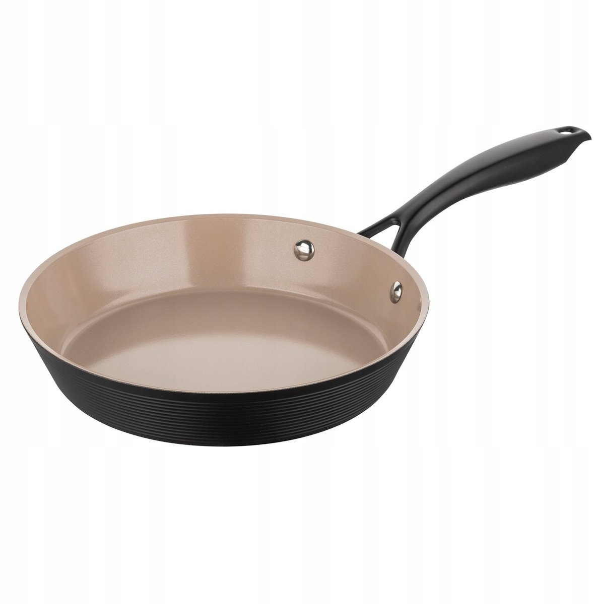 Florina Carina Black Aluminium Koekenpan 24cm - Inductie & Gas