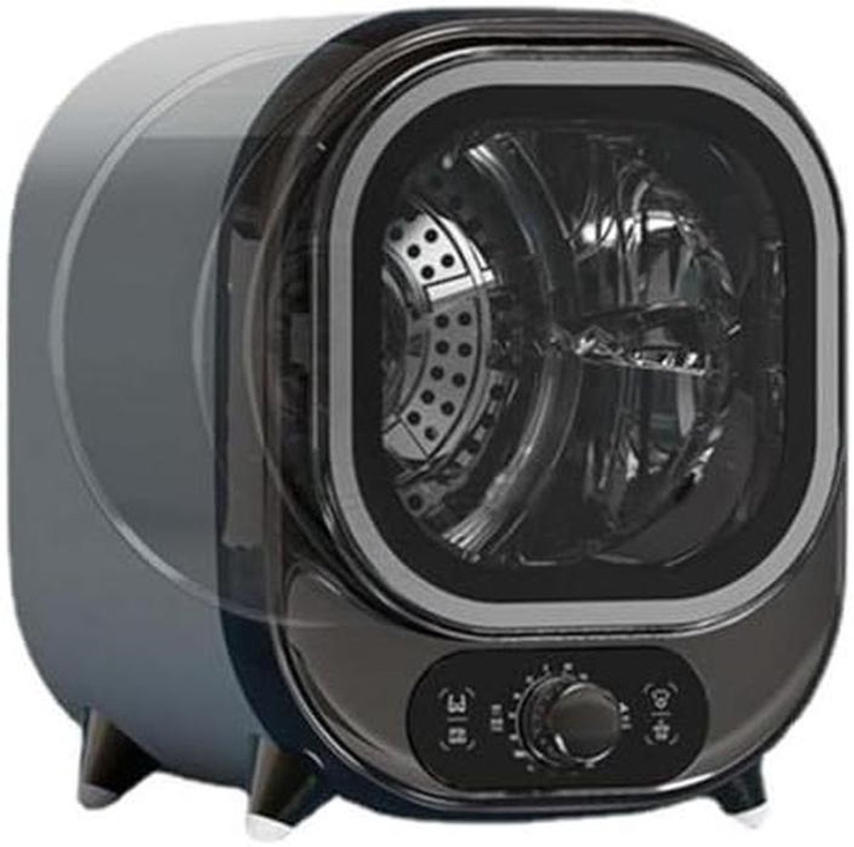 Draagbare Wasdroger - Mini Droger - Kleine Ruimtes - Warmtepomp Technologie - 5 kg Capaciteit - Blauw