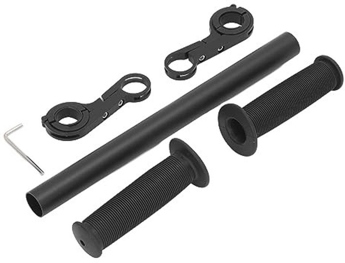 Dailygoods- Stuur Extender Verlenging - Fietsbeugel - Kinderfiets Accessoires - Handvatten Bevestiging - Mountainbike - IJzer - Fietsverlengstuk