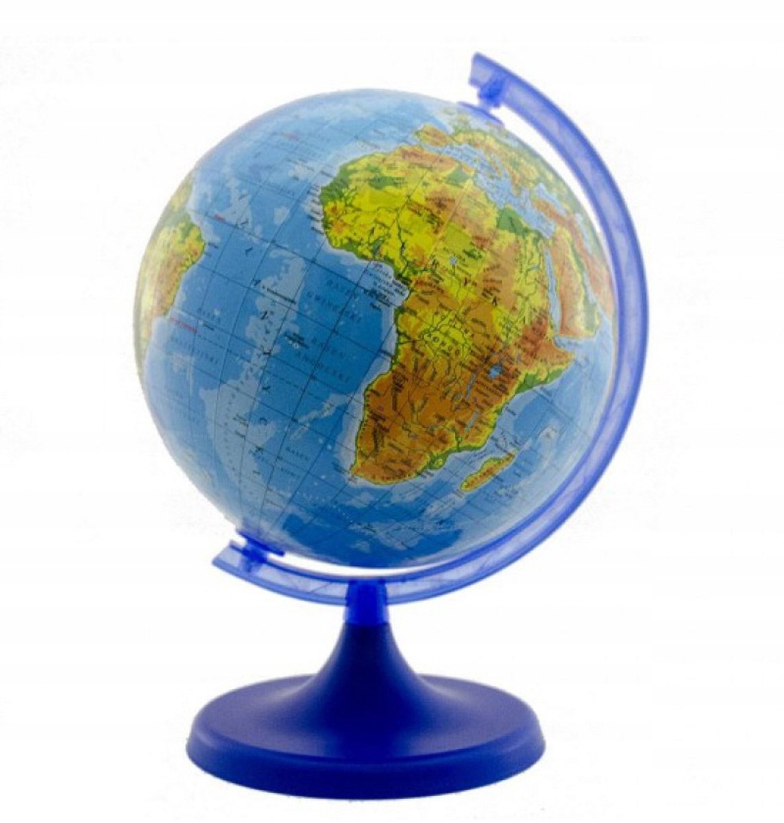 Globus 160cm Fysieke Wereldkaart - Educatief en Decoratief