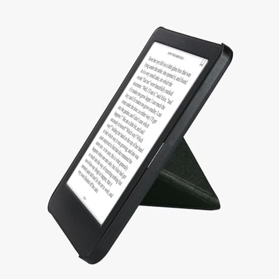 PromoHome E-reader Hoesje met Standaard voor Kobo Clara BW/Colour - Kunstleer - Donkergroen — afbeelding 5
