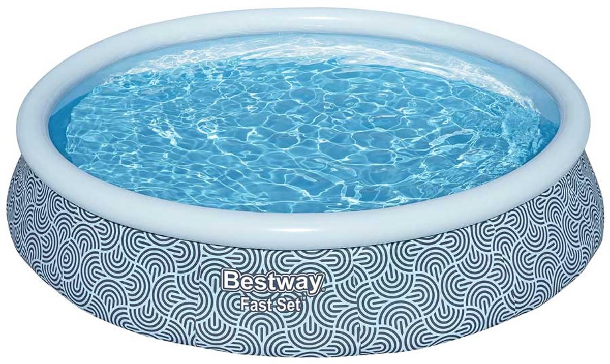 Bestway Inflatable pool with pump - Ø 396 x 84 cm