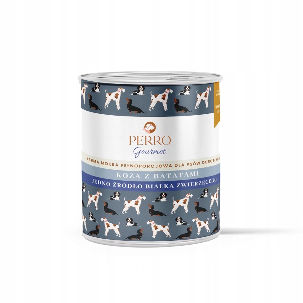 Perro Perro Gourmet Serie - Luxe Hondenvoeding - Geit & Zoete Aardappelen - Zonder Granen - Huid & Vacht Verzorging