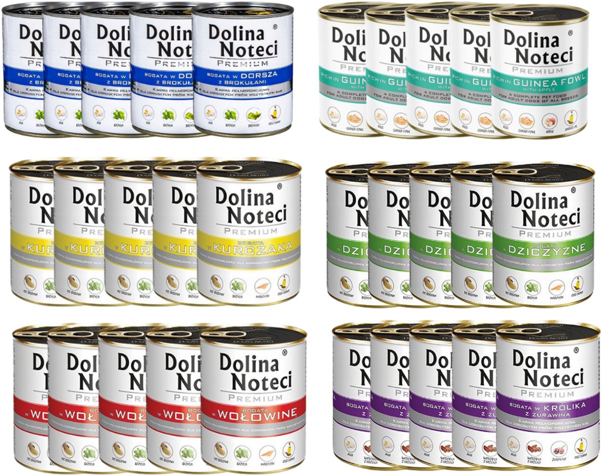 Dolina Noteci Dolina Noteci Premium - Honden Natvoer - Mix Smaken