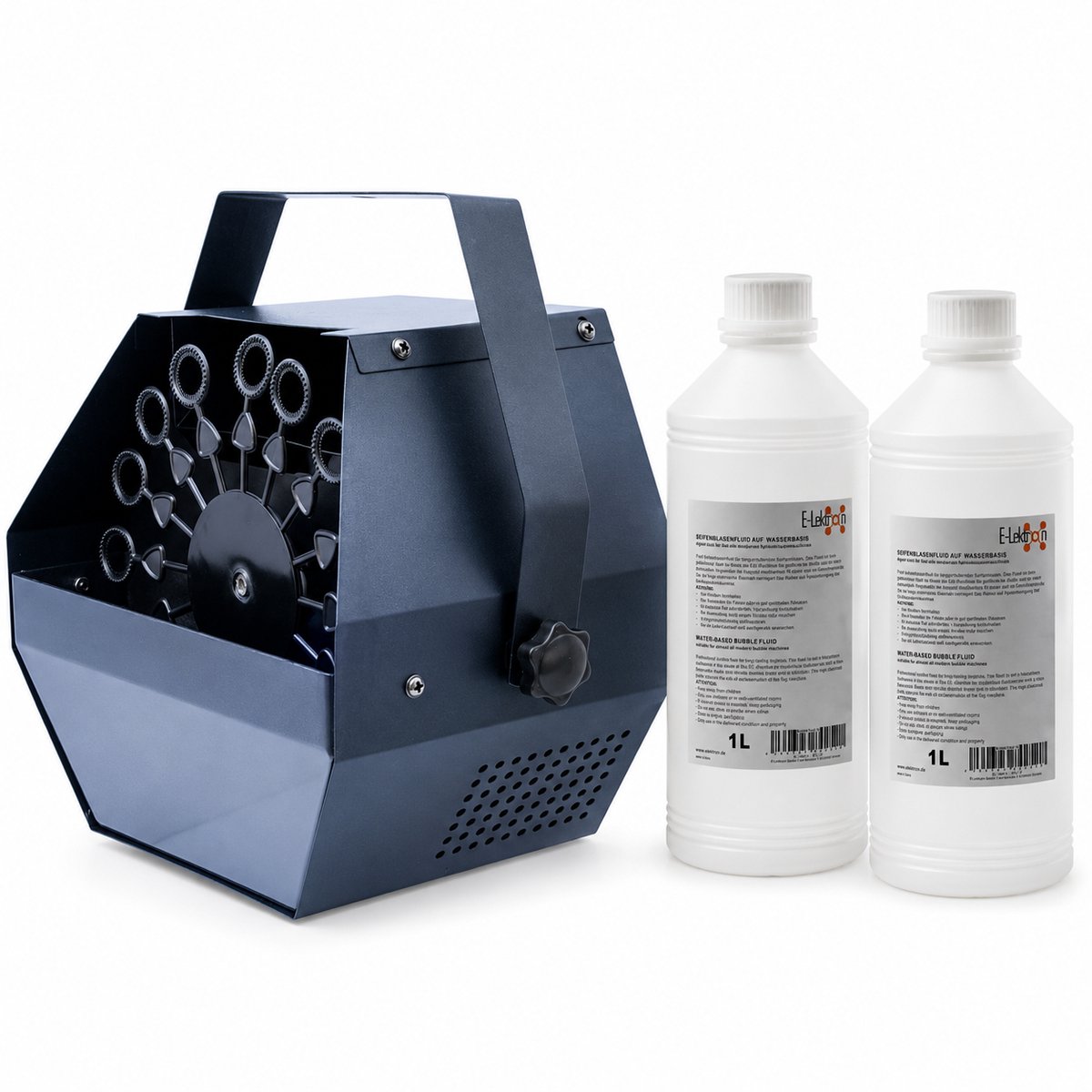 E-Lektron B500-R bellenblaasmachine met 2 liter vloeistof - Inclusief afstandsbediening