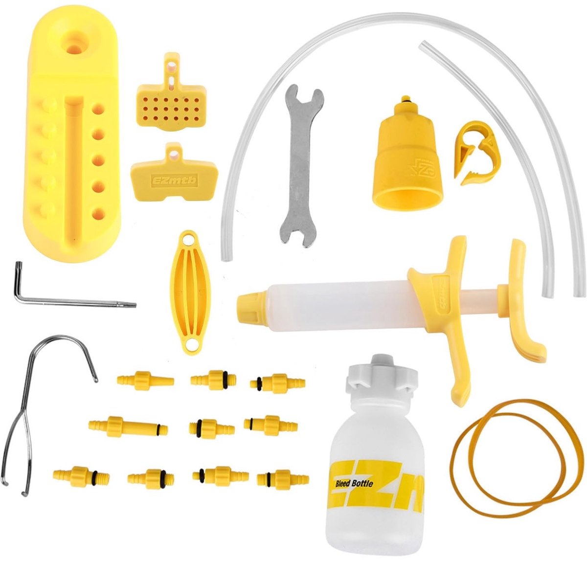 Dailygoods- Schijfrem Bleed Kit Hoge Efficiëntie - Hydraulisch Gereedschap - Mineraal Olie Reparatie - Professionele Monteurs - Weerbestendig Onderhoud - Eenvoudig te Bedienen - Rembleed Kit