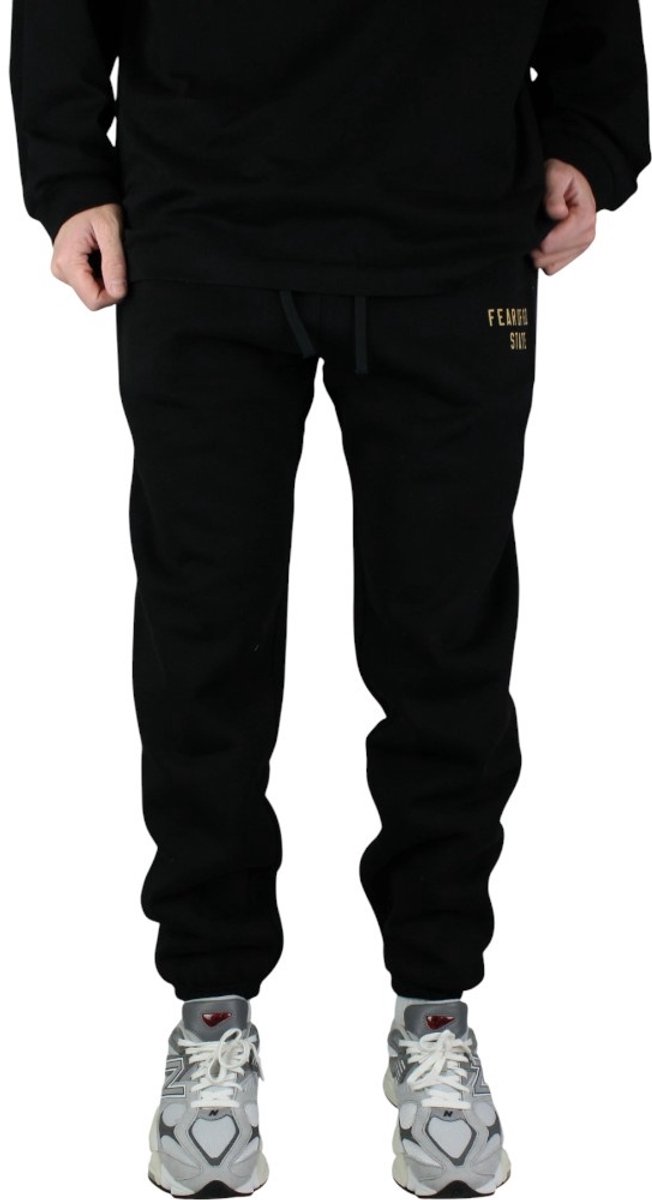 Fear Of God Heren Broek Zwart FW25/BLK Fleece Pants