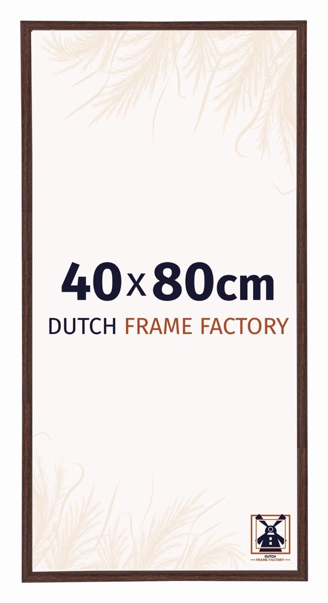 Dutch Frame Factory Fotolijst 40x80 cm - Kunststof - Bruin - Angers