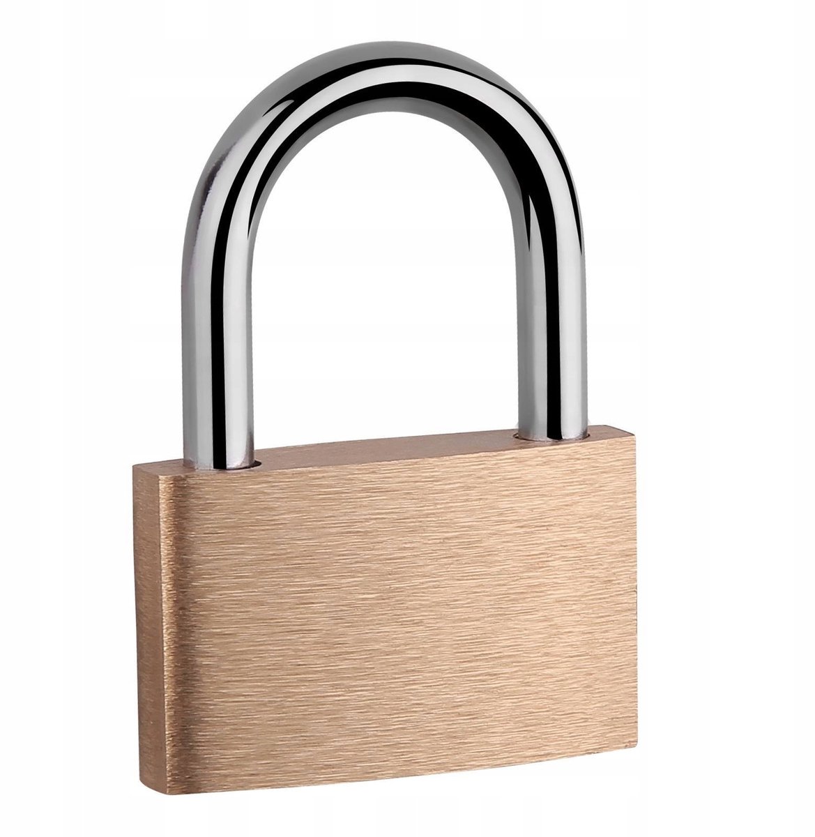 LOB Messing Hangslot KD25 - Veilig en Duurzaam met 2 Sleutels