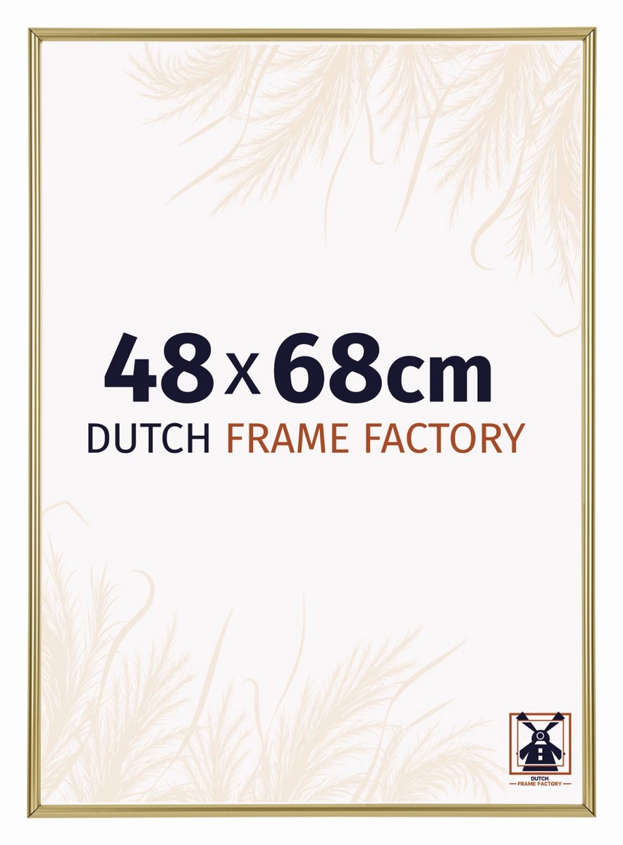 Dutch Frame Factory Fotolijst 48x68 cm - Kunststof - Goud - Angers