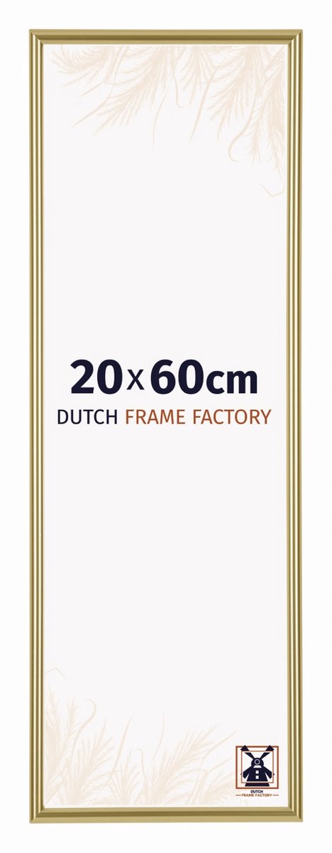 Dutch Frame Factory Fotolijst 20x60 cm - Kunststof - Goud - Angers
