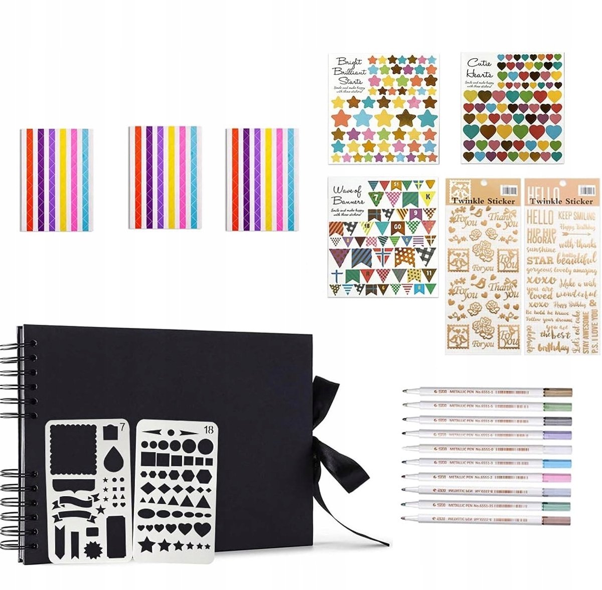 DIY Fotoalbum 80 Pagina's met Penenset - Personaliseer Uw Herinneringen