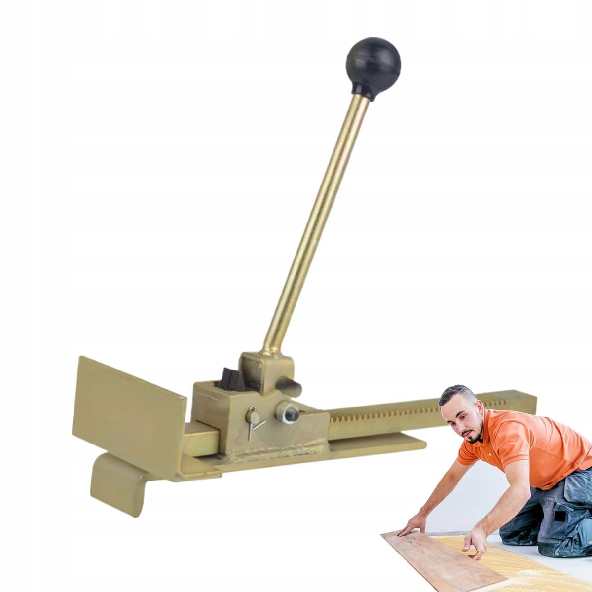 Paneelspanner met Ratelmechanisme - Professioneel Gereedschap voor Vloeren