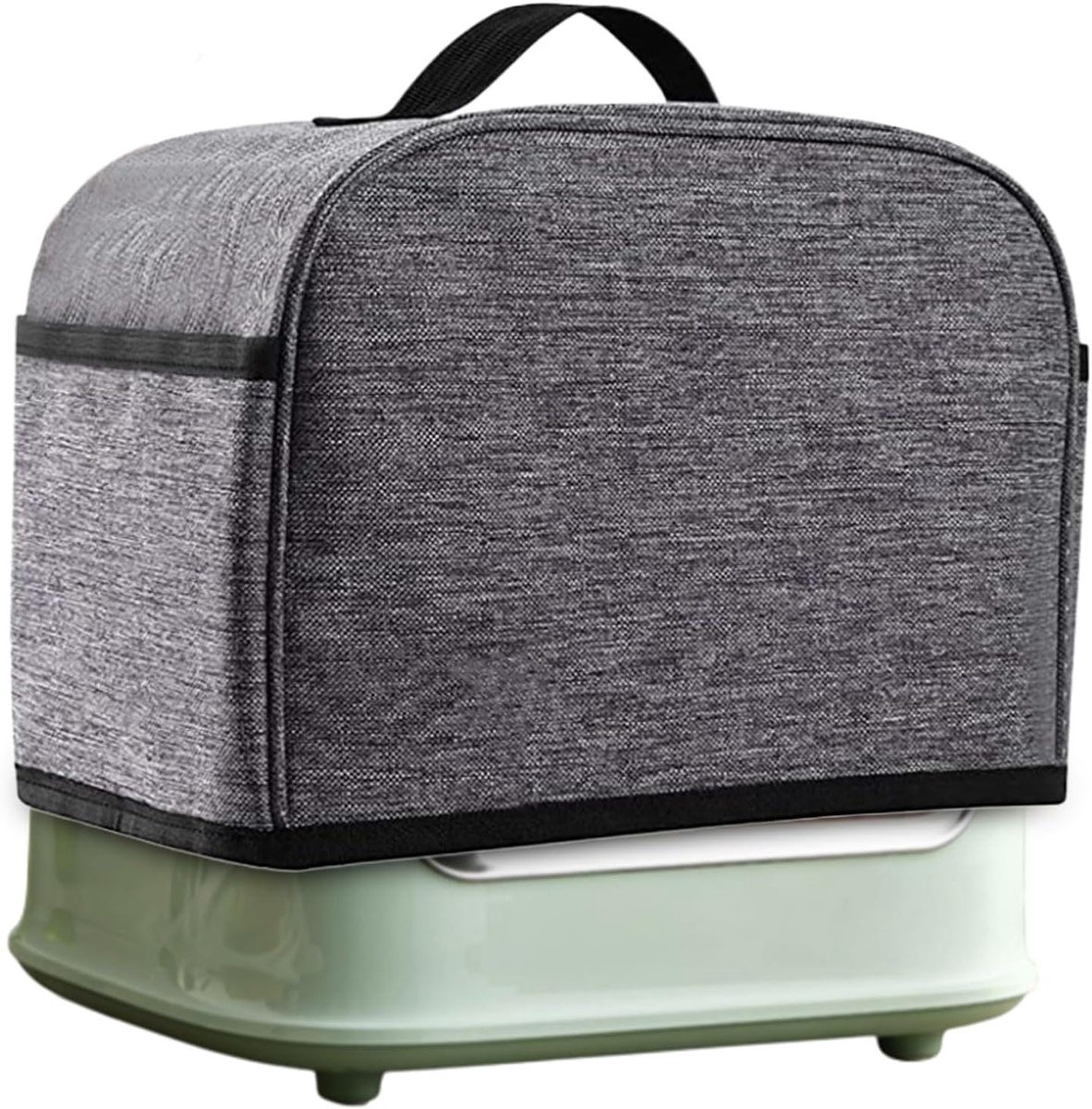Broodrooster Hoes Apparaatbescherming Keuken Organisatie Waterdicht Oxford Stof 28 x 16 x 20 cm Grijs