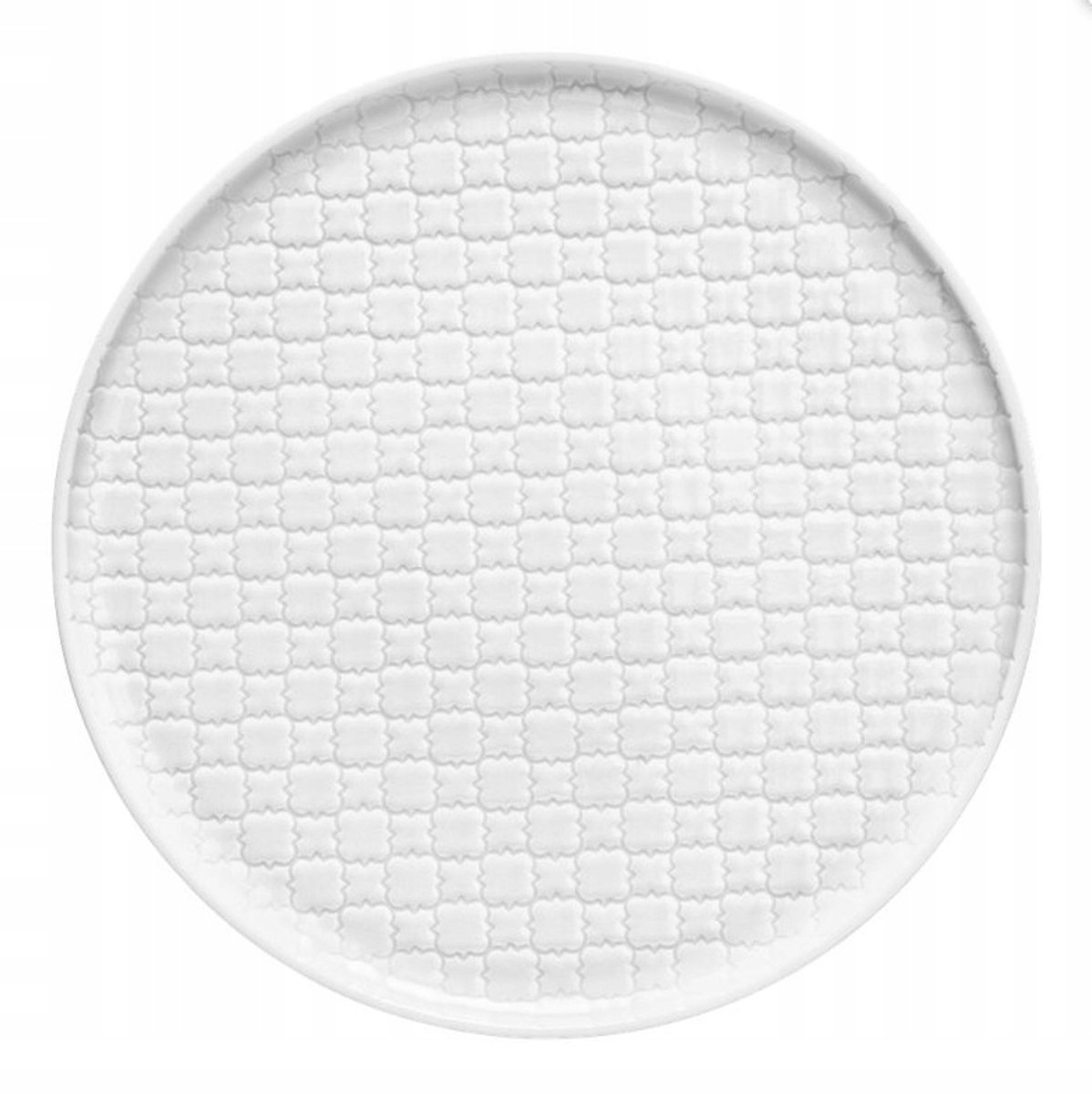 Lubiana Marrakesh Wit Bord - 26 cm