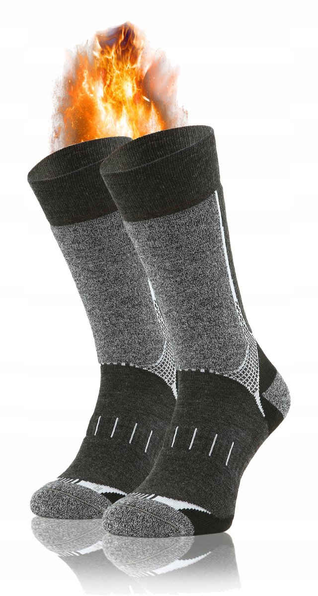 Sesto Senso Wintertrekking Sokken Katoen 36-38 Grijs