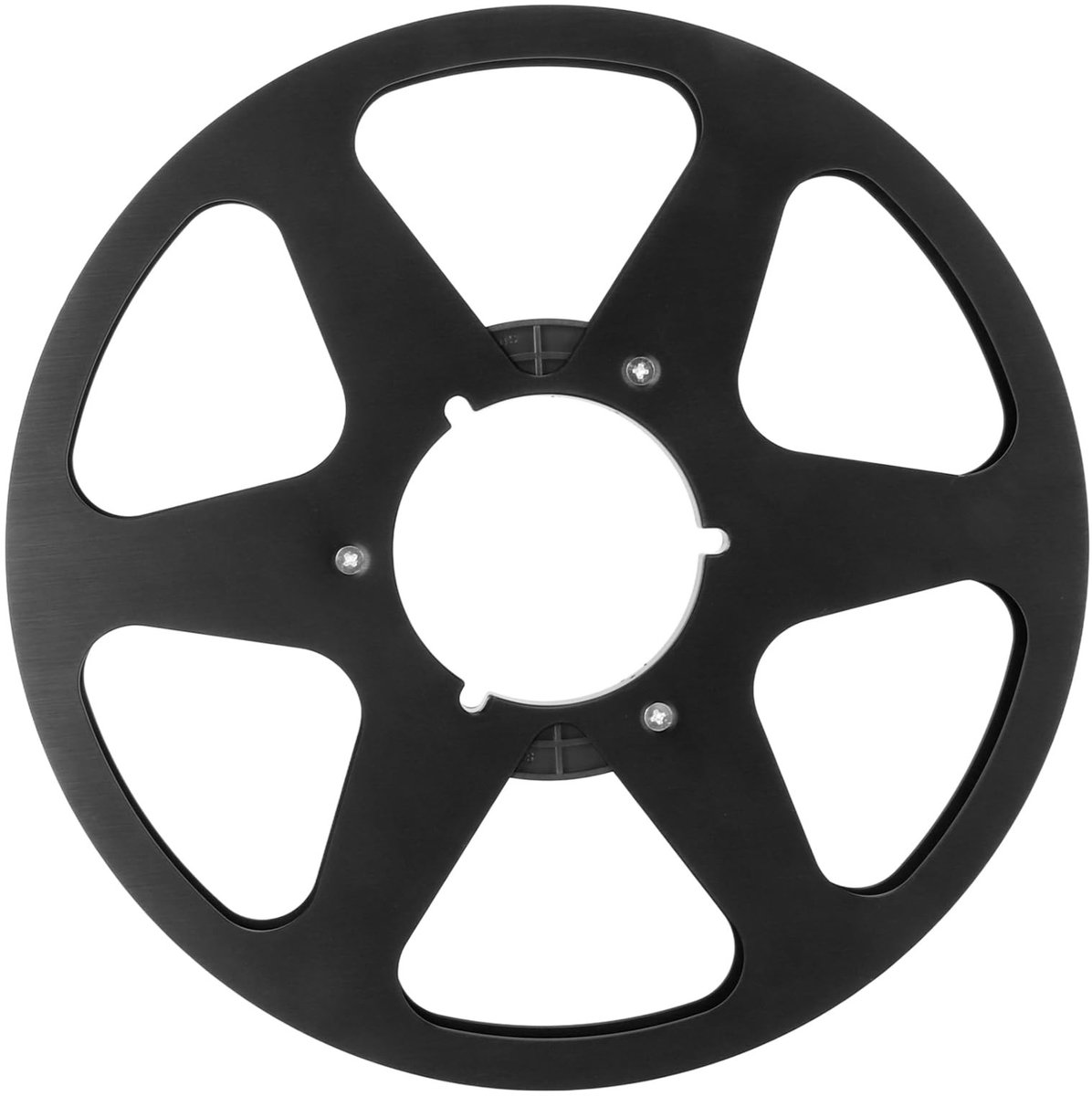 LIVIA HOME- Bandhaspel 10,5 Inch - Lege Haspel - Aluminiumlegering - Roestvrijstalen Schroeven - Voor Studer - Geluidskwaliteit Verbetering - Spoel