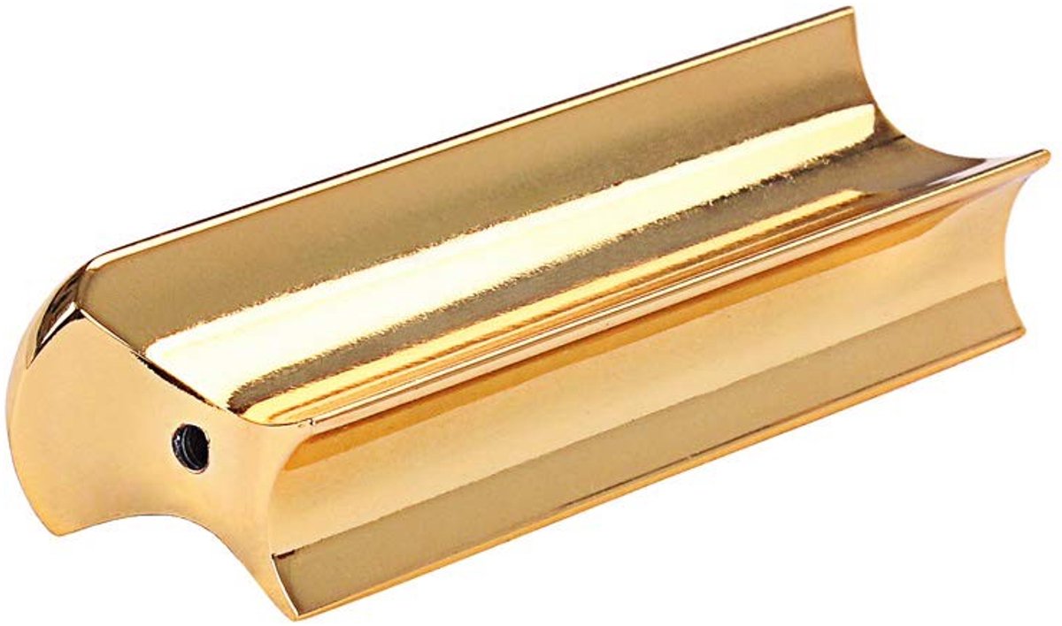 Dailygoods - Dailygoody - Gitaar Slide Bar - Hoogwaardige Klank - Goudkleurig - Geschikt voor Dobro en Lap Steel - Duurzaam - Perfecte Sustain