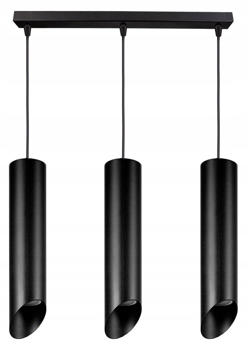Moderne Zwarte Hanglamp Tuba GU10 - Stijlvol Woonverlichting