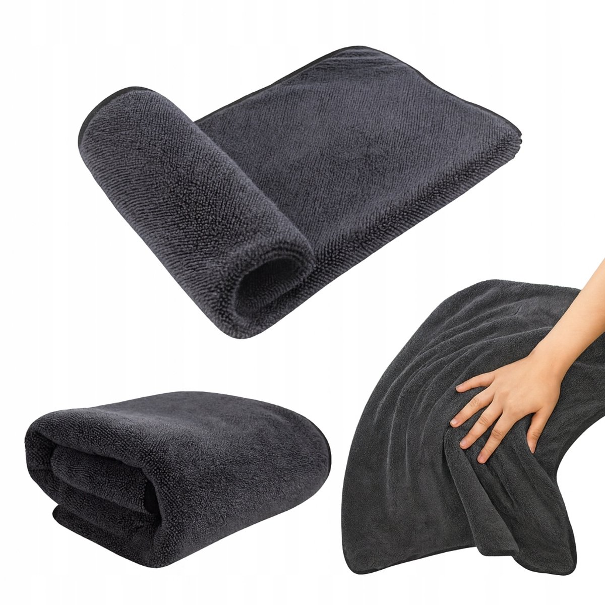 Auto Droogdoek Microvezel 90x60cm - Zeer Absorberend voor Detailen
