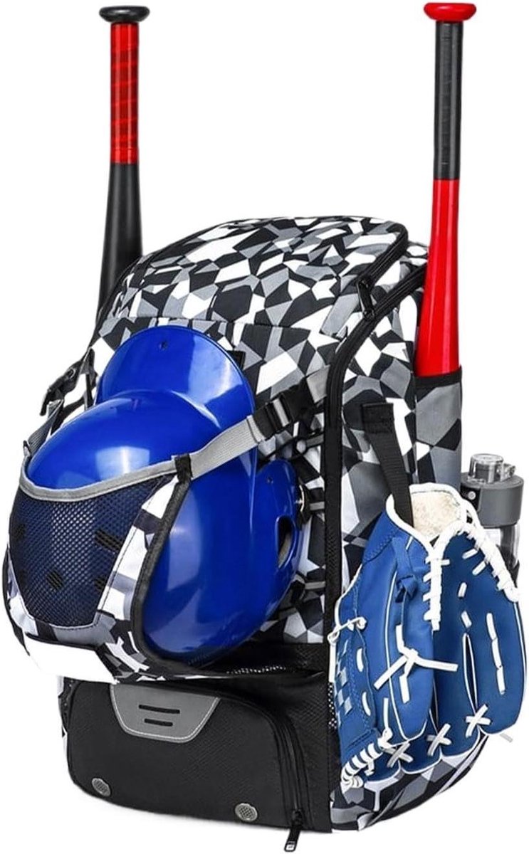 Sportrugzak - Sporttas - Sportuitrusting Opslag - Met Schoenenvak - 29 Liter - Camouflage