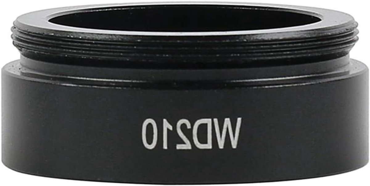 Microscooplens Objectief - Extra Lens - Industriële Inspectie - 35mm Schroefdraad - WD210 - Zilver