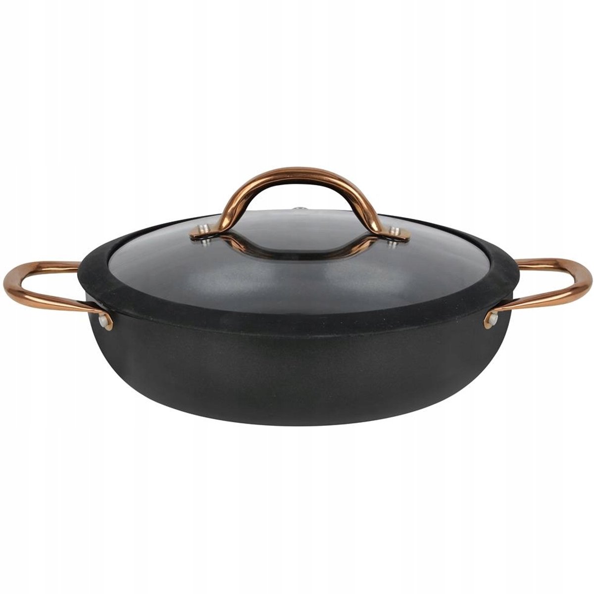 Grelon Pan met Deksel 28 cm Anti-aanbak Inductie