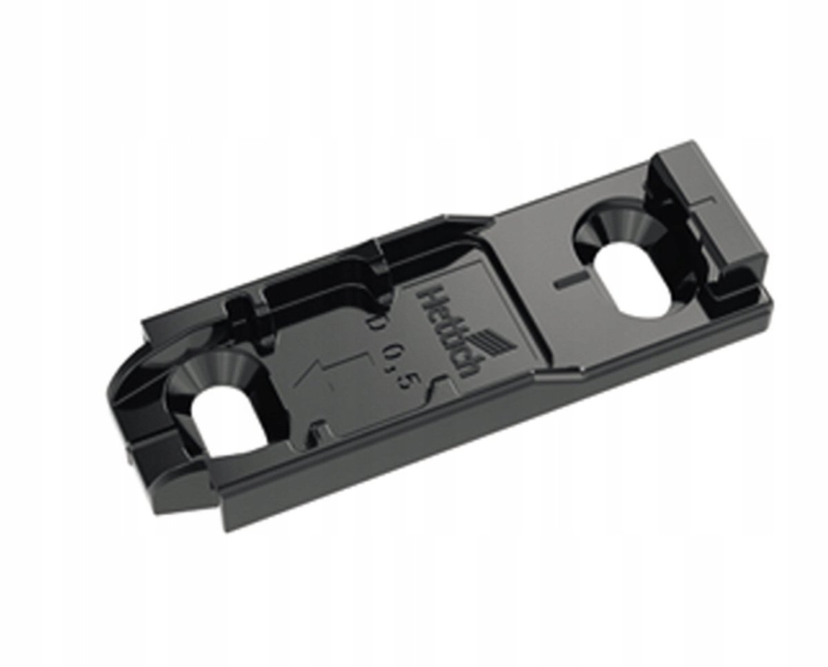 Hettich Inline Lijngeleider D3.0 Obsidiaan Zwart - 9091816
