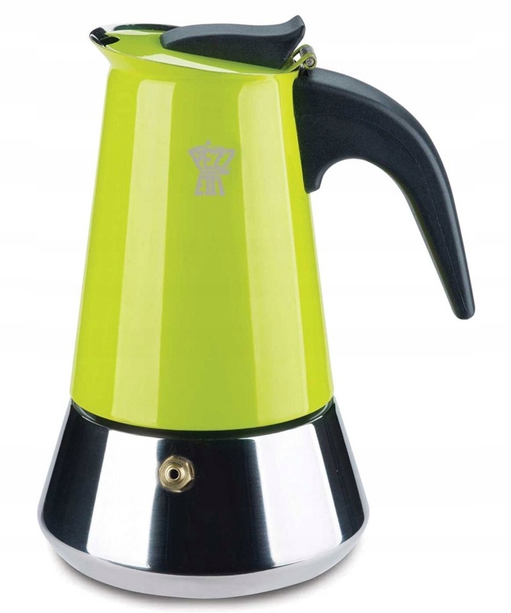 Pezzetti Steelexpress Inductie Koffiezetter Groen 6 TZ