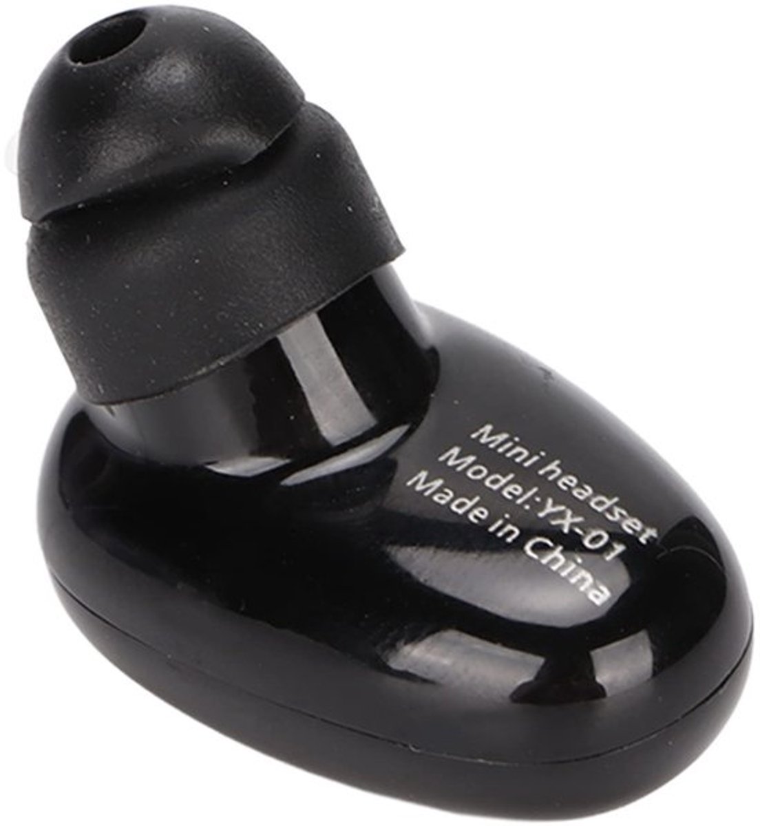 - Bluetooth-headset - Draadloze Sport-oordopjes - 8 Uur Spreektijd - Zwart - HD-microfoon - Geschikt voor Auto en Telefoons