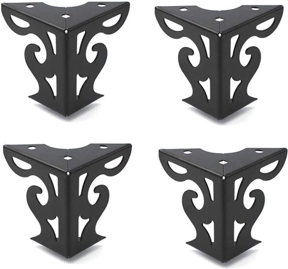Allecto - Hollow Meubilair Poten - 4 Stuks - Modern en Duurzaam