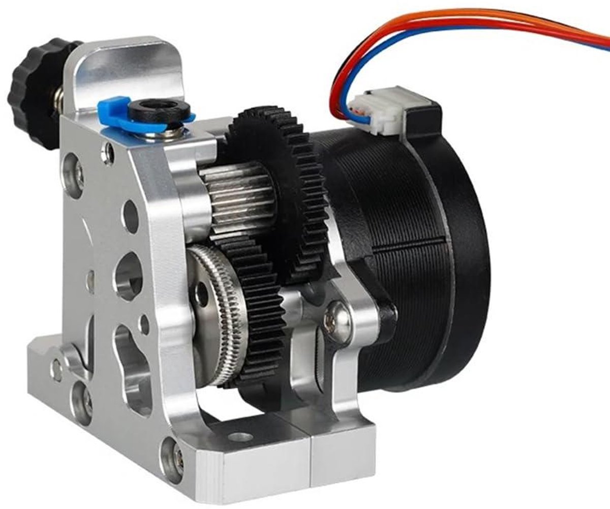 3D Printer Extruder - Metaal Extrusie - Precisie Printen - Hoog Koppel - 36 Mm Motor - Zilver