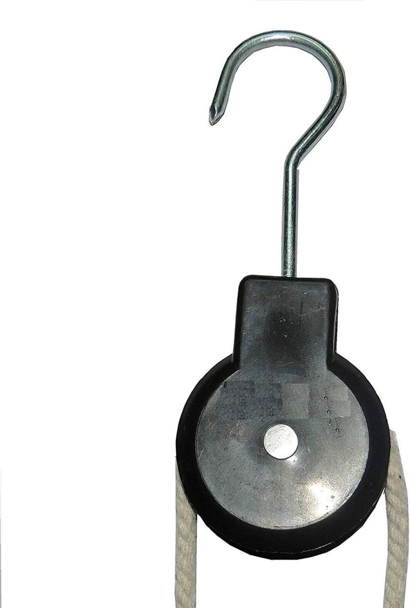 Schouder Katrol Set - Oefenkit Arm - Mobiliteit Verbeteren - Verstelbaar Ontwerp - 20 cm - Zwart