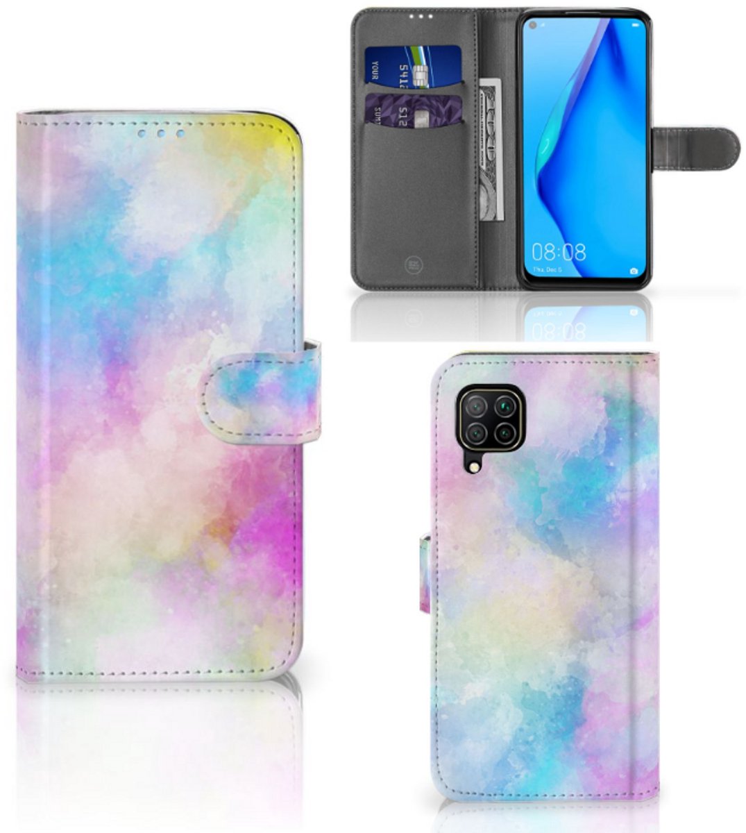 Hoesje Huawei P40 Lite Watercolor Light