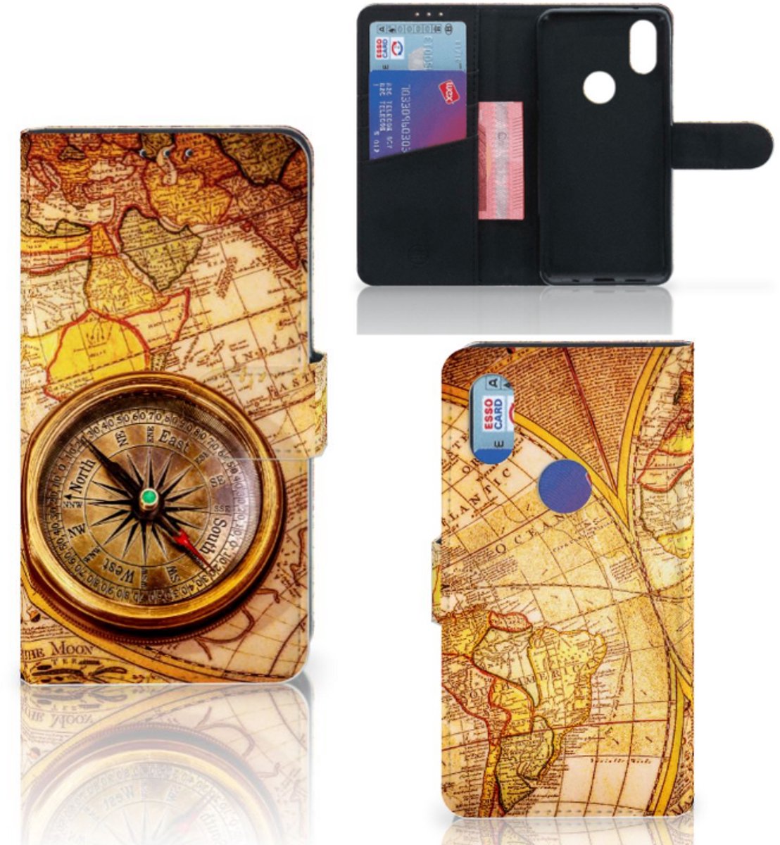 Xiaomi Mi Mix 2s Flip Cover Kompas