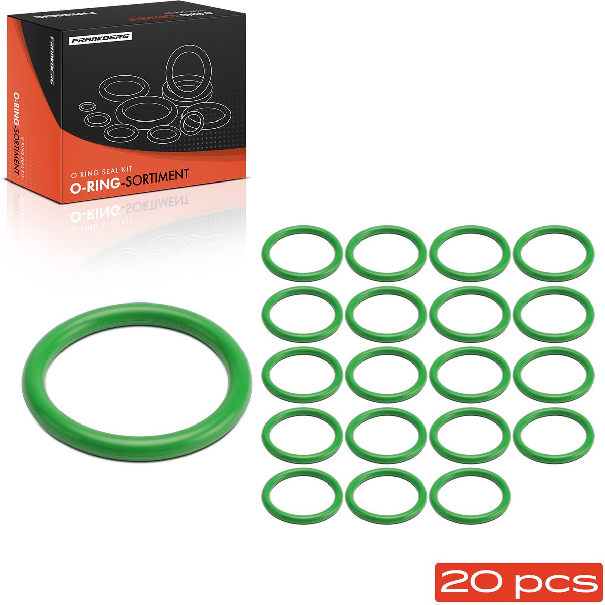 Frankberg 20x Pakking O-Ring Set