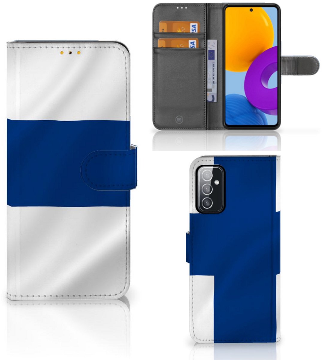 Samsung Galaxy M52 Bookstyle Case Finland