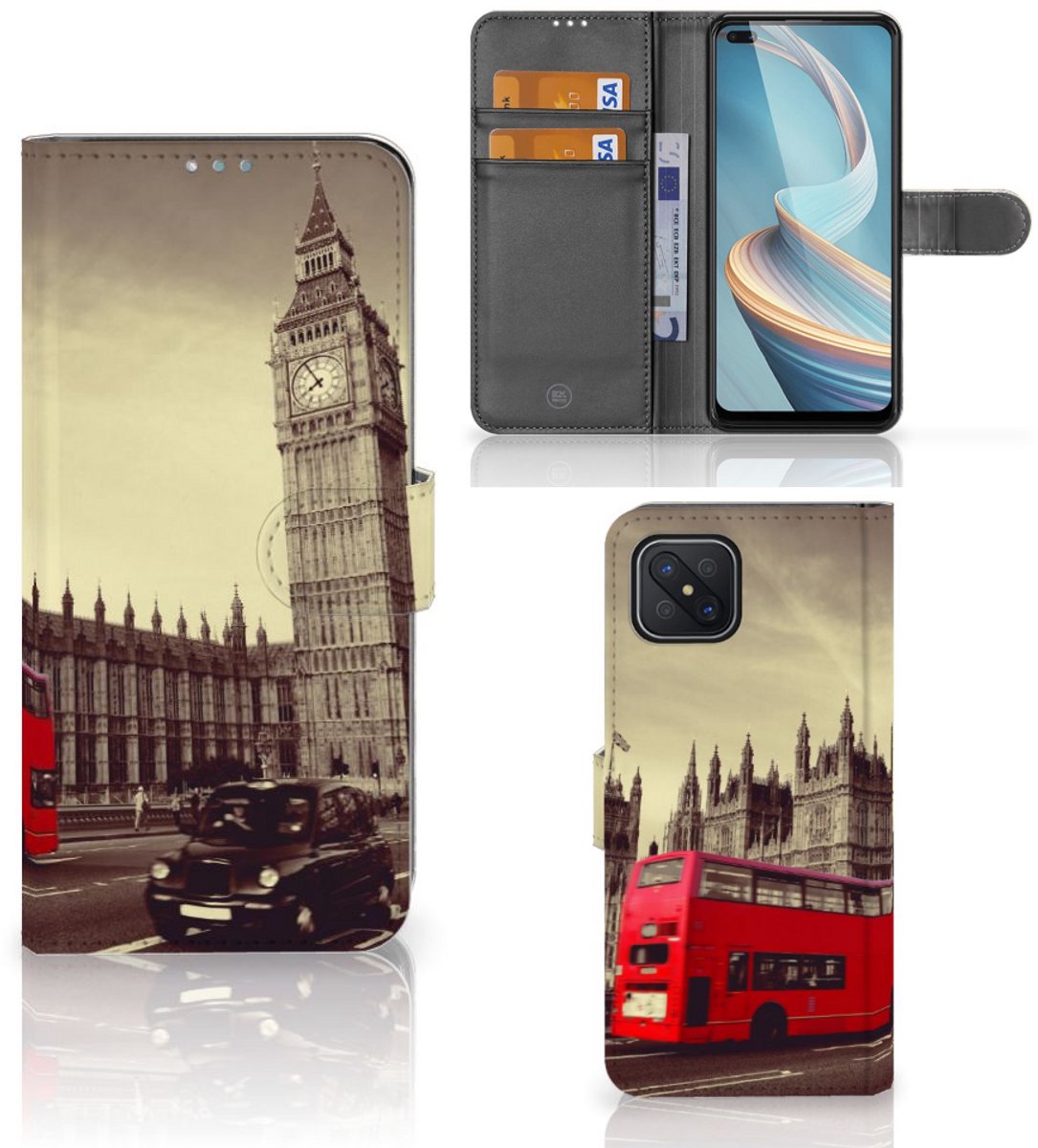 OPPO Reno4 Z Flip Cover Londen