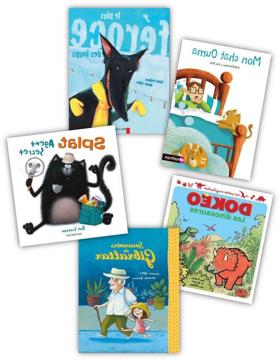 Trampoline CP Albums - Leesalbums Kinderen - Begrijpend Lezen - Vijf Diverse Genres - 21.2 x 23.1 cm - null