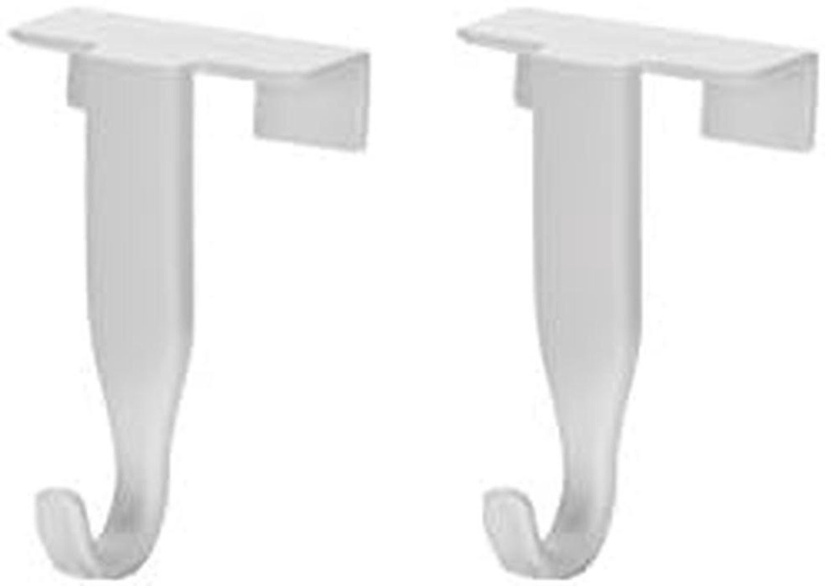 Tescoma Haken - Deurhaken Keuken - Keuken Opbergen - Briljant Design - 175 x 16 x 32 cm - Wit