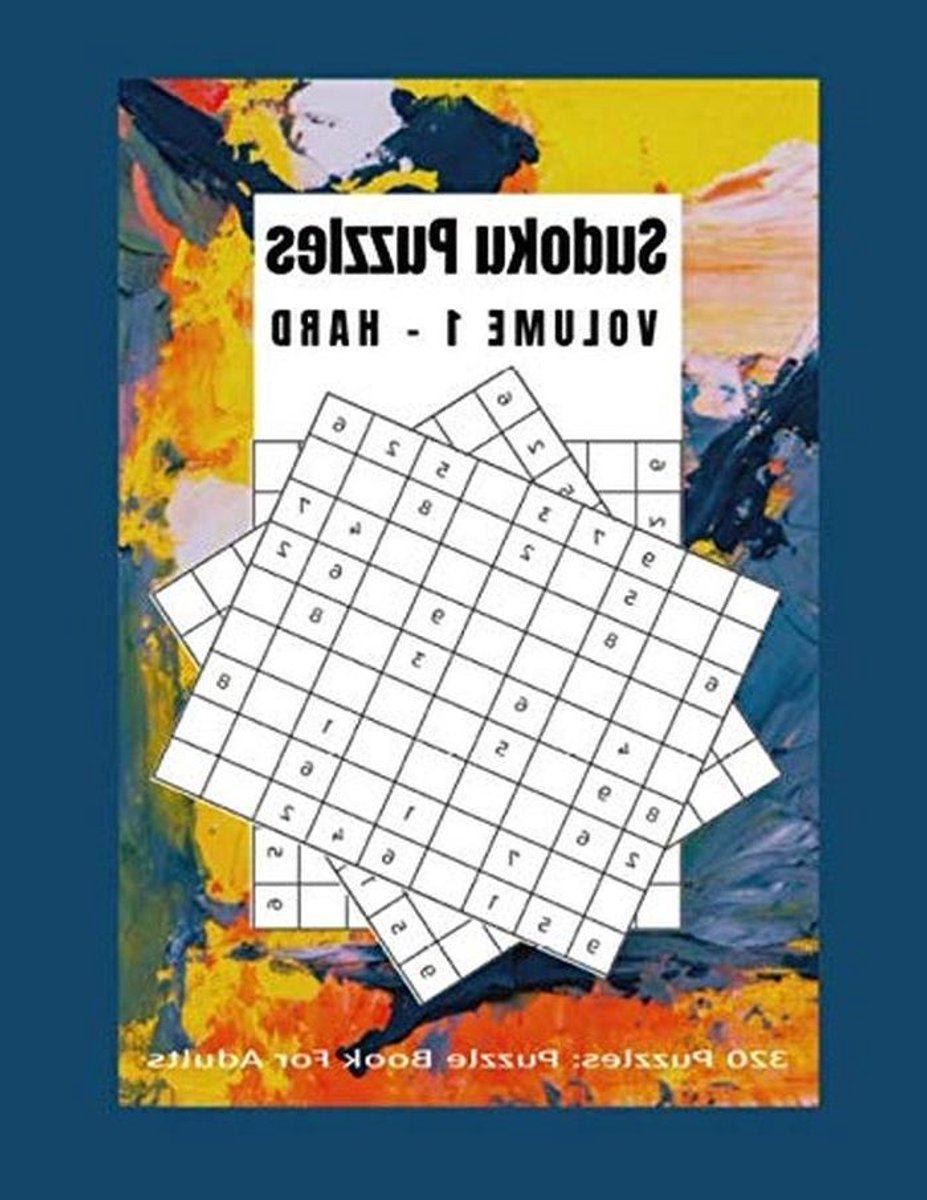 Sudoku Boeken - Puzzel Boek - Hersenen Trainen - 320 Puzzels - 161 Pagina's - Niet gespecificeerd