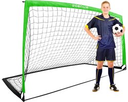 RUNBOW Children's Football Goal with Carry Bag, Portable Foldable Football Net for Backyard Training, Indoor/Outdoor Use for Youth and Adults