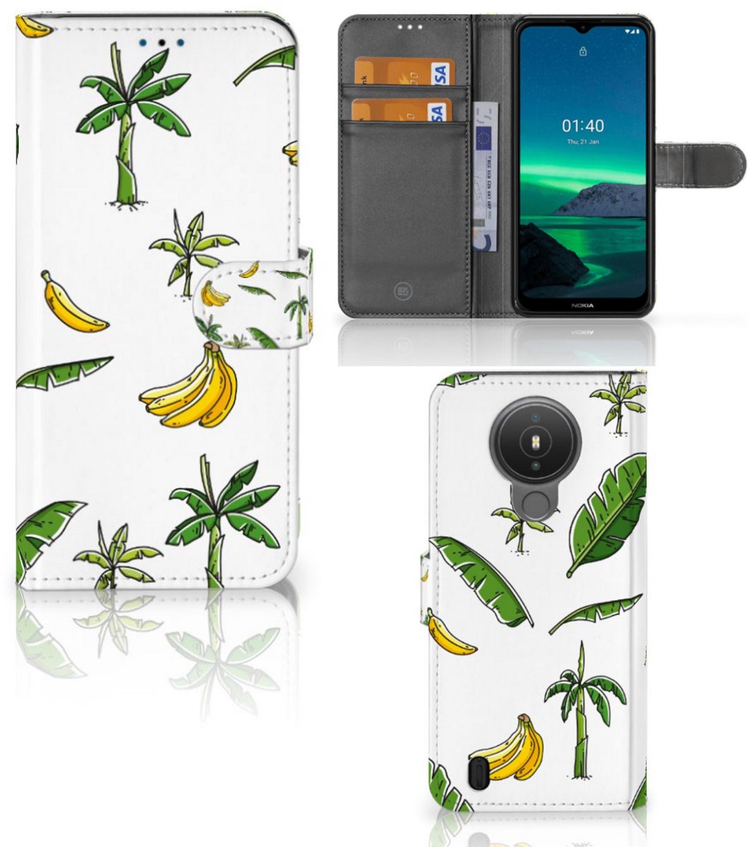 Nokia 1.4 Hoesje Banana Tree