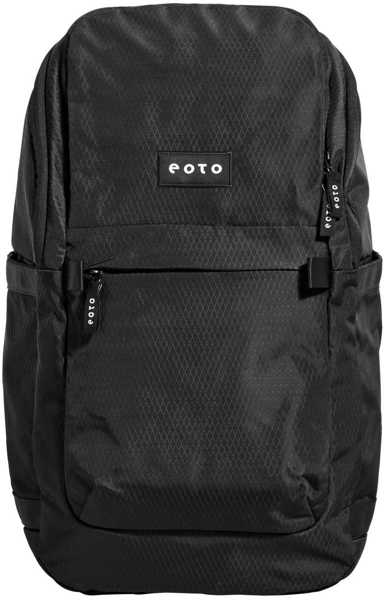 eoto schoolrugzak rugzak met laptopvak Easy27 Backpack 27L Black zwart