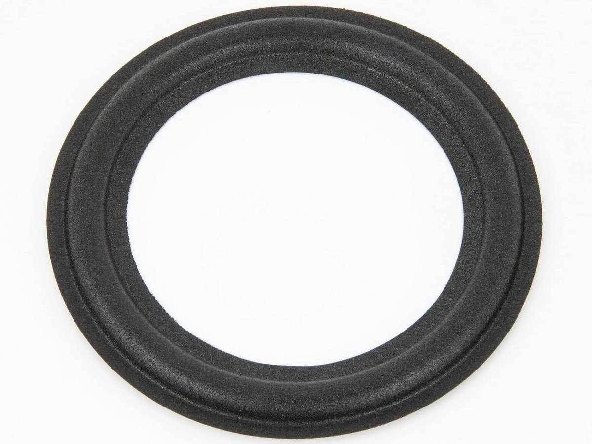 Luidspreker Randen - Woofer Reparatie - Luidspreker Geluid Verbeteren - Eenvoudige Installatie - 116 mm - Zwart