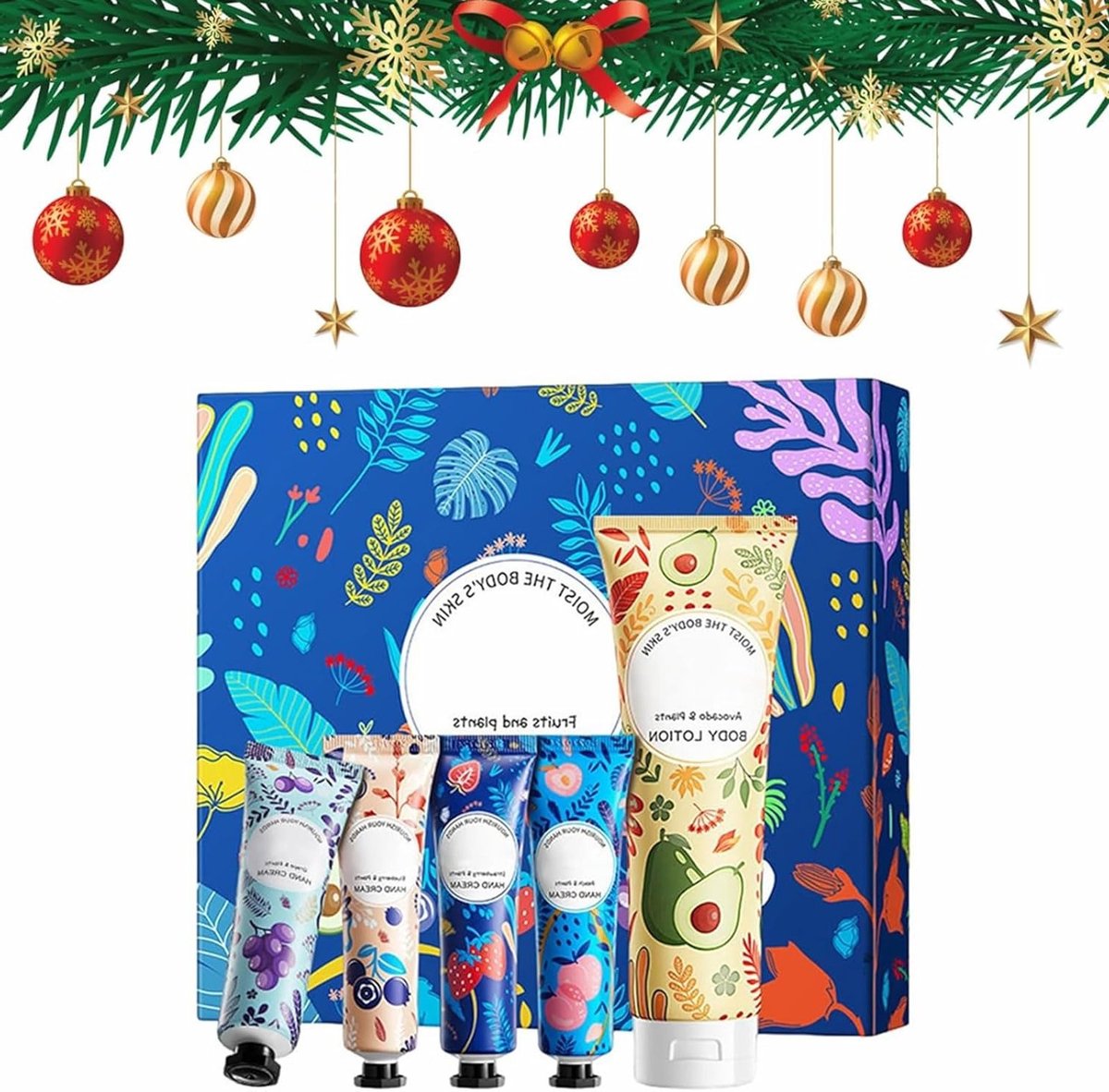 Voedende Handcrème voor de Feestdagen - Mini Handverzorging, Hydratatie en Bescherming voor Droge Huid