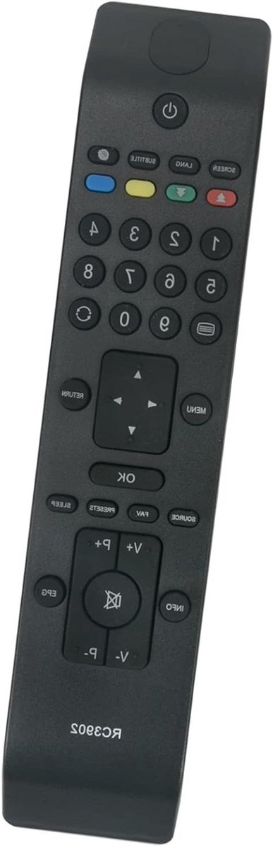 Afstandsbediening - Universele Controller - TV Bediening - Directe Werking - 10 Meter - Zwart